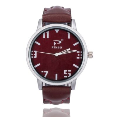 Âu Mỹ Bán Thời Trang Cá Tính Dây Da Nam Đồng Hồ Đơn Giản Đồng Hồ Thạch Anh Nam Dây Đồng Hồ