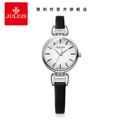 Đồng hồ đeo tay Anh quốc dát kim cương phong cách cổ điển Julius Slim JA-925