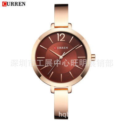 Đồng hồ đeo tay nữ chống nước CURREN/Carrian 9012 Đồng hồ đeo tay thời trang thông thường Đồng hồ đeo tay thời trang Đồng hồ đeo tay nữ