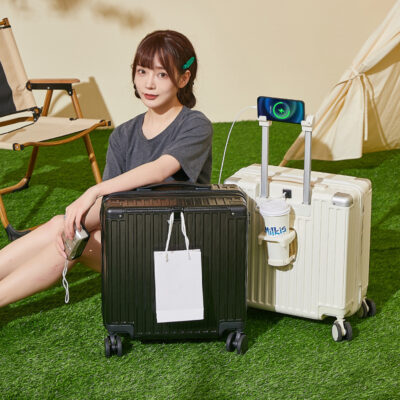 Bánh xe đa năng mini 18 inch vali đa chức năng lên máy bay nhẹ hộp mật khẩu bán buôn xe đẩy một mảnh thay mặt cho