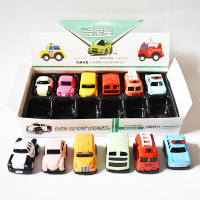 Mini trẻ em hợp kim kéo về xe Q phiên bản tay bỏ túi đồ chơi nhỏ gashapon xe lấy máy đồ chơi nhỏ