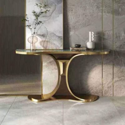 Đẹp sang trọng phiến đá Bàn hiên lối vào siêu hẹp Hộp đựng biệt thự đơn giản, hiện đại bằng thép không gỉ cửa trước hành lang Bàn hiên