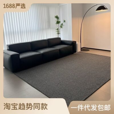 Tối giản cao cấp dứa vòng thảm sofa phòng khách phòng ngủ nguyên chất sắc tố màu sắc đầy đủ vỉa hè diện tích lớn chống bụi bẩn thảm