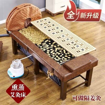 Giường Moxibustion nâng y học cổ truyền Trung Quốc khử trùng vật lý trị liệu giường xông hơi toàn thân thẩm mỹ viện làm đẹp tại nhà hấp mồ hôi toàn thân