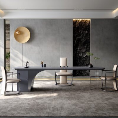 Đẹp sang trọng đá đĩa bàn trà phòng khách cao cấp ban công bàn trà Ý Đẹp sang trọng tối giản biệt thự tiếp tân bàn trà ghế trà