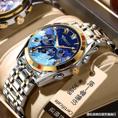 Thương hiệu Thụy Sĩ top 10 đồng hồ nam đồng hồ cơ tự động trong nước tritium sinh viên xu hướng thạch anh