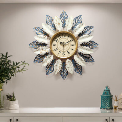 Đồng hồ treo tường sáng tạo của Mỹ phòng khách thời trang đồng hồ nhà không khí ánh sáng tắt tiếng đồng hồ sang trọng phòng ngủ tường nghệ thuật đồng hồ treo tường