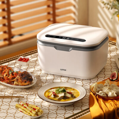 Máy làm sữa chua gấu trúc nhỏ công suất lớn hộ gia đình máy lên men rượu gạo Natto lớn 6 lít dưa cải muối chua thương mại