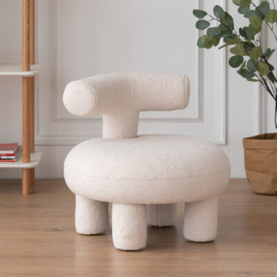 Bắc Âu thịt cừu nhung vải sofa căn hộ nhỏ phòng khách thẩm mỹ viện khu vực còn lại tiếp tân lưới sofa nhỏ màu đỏ Teddy nhung