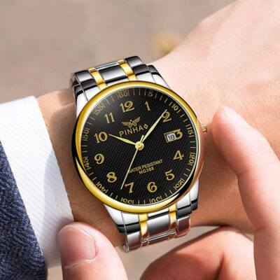 Mới Lịch Kỹ Thuật Số Đồng Hồ Cặp Đôi Không Cơ Thời Trang Đồng Hồ Thạch Anh Chống Thấm Nước Đồng Hồ Công Sở Nam Đồng Hồ Nữ