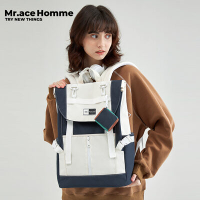 mrace sau giờ học 2023 túi đeo vai mới nữ sinh viên đại học đi làm túi máy tính dung lượng lớn cặp đi học du lịch