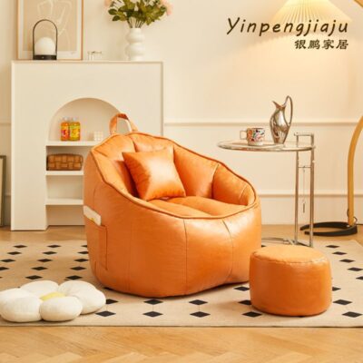 Sofa lười nhà có thể nằm và ngủ cho thuê nhà phòng khách phòng ngủ túi đậu giải trí ban công đơn tatami ghế tựa