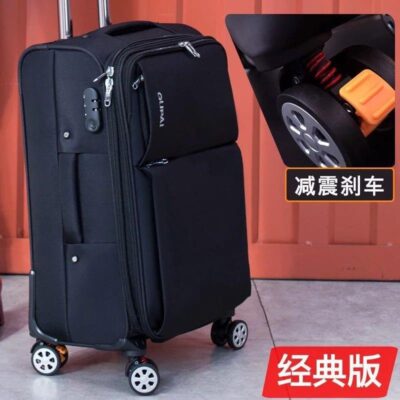 Vali vải Oxford vali bánh xe đa năng vali sinh viên nam nữ xe đẩy hộp mật khẩu 20 inch 24 inch 28 inch hộp vải