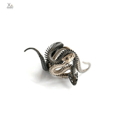 AliExpress Amazon Retro Loài Rắn Nhẫn Nam Nữ Trang Sức Kết Hợp Loài Rắn Nhẫn Rắn Hổ Mang Hình Nhẫn Nam Nhẫn