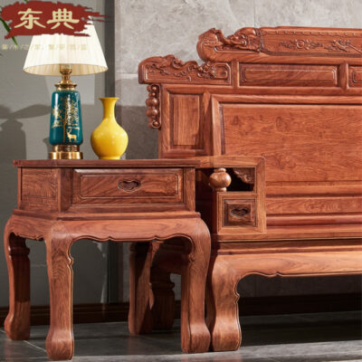 Tiền cán sofa gỗ gụ gỗ hồng sắc con nhím gỗ đàn hương đỏ phòng khách tất cả gỗ nguyên khối nội thất biệt thự kết hợp cổ điển nhà Minh và nhà Thanh