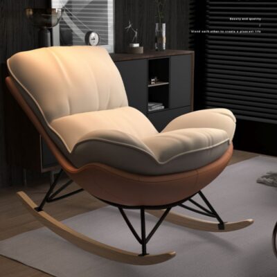 Bắc Âu Lưới Màu Đỏ Hình Hoa Đính Đá Ban Công Nhà Đơn Đèn Phòng Khách Sang Trọng Lười Ghế Sofa Người Lớn Ngủ Trưa Giải Trí Ghế Giải Trí