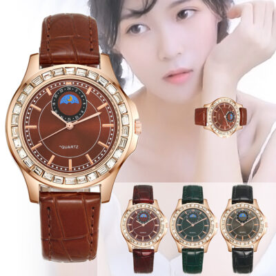2023 Đồng Hồ Mới Nam Nữ Không Cơ Kinh Doanh Dây Đồng Hồ Thời Trang Đồng Hồ Thạch Anh Một Dropshipping
