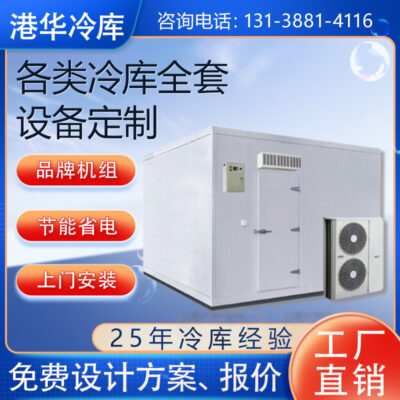 Các nhà sản xuất cung cấp trọn bộ thiết bị kho lạnh, kho bảo quản rau quả tươi, kho cấp đông thịt, kho lạnh dược phẩm 20 khối