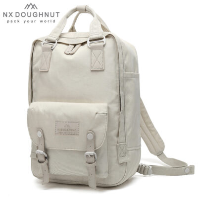 Spot Amazon hot style NX DONUT phiên bản mới của ba lô donut ba lô nylon cặp học sinh nữ