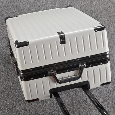 Vali dày khung nhôm vali nam vali xe đẩy nữ vali mật khẩu lên máy bay 20 inch 24 inch 26 inch túi xách công sở