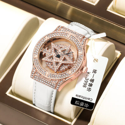 Thương hiệu đồng hồ nữ sang trọng mới của Thụy Sĩ chạy đồng hồ Quartz phát sóng trực tiếp vụ nổ ngoại thương