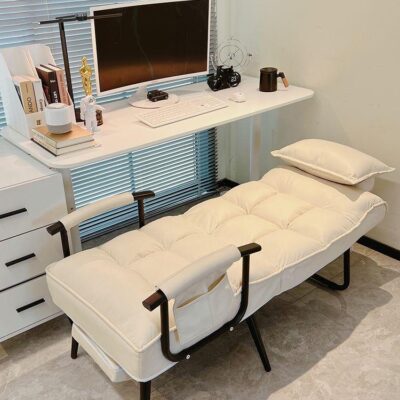 Ghế tựa văn phòng nghỉ trưa có thể ngồi và nằm lười biếng ghế sofa máy tính ngủ trưa giường đôi giải trí tựa lưng gấp