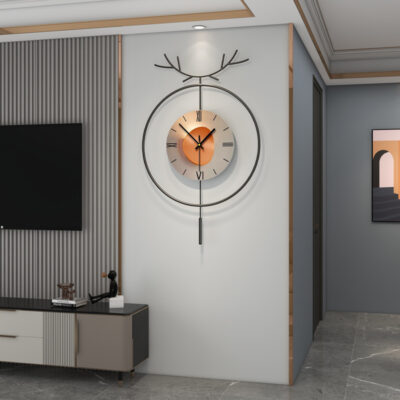 Hiện đại tối giản đồng hồ treo tường phòng khách thời trang hiên nền nghệ thuật trang trí đồng hồ nhà cá tính sáng tạo đồng hồ treo tường