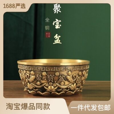 Hàng loạt đồ trang trí dồi dào bằng đồng nguyên chất trang trí phòng khách nhà tuyển dụng đồng sản phẩm thủ công mỹ nghệ tiền con heo đất ngân hàng bằng đồng thau