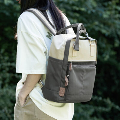 Nhật Bản Ins Niche Ba Lô Nữ 2023 Màu Sắc Tương Phản Mới Cặp Đi Học Trung Học Cơ Sở Nữ Ba Lô Du Lịch Mùa Hè Sinh Viên Đại Học