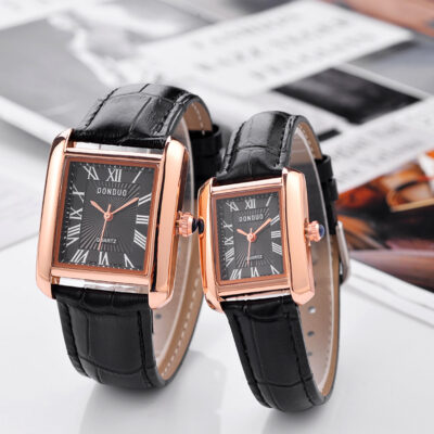 Đồng hồ cặp đôi mới đồng hồ nữ đơn giản thời trang thanh lịch siêu mỏng chống nước sinh viên nhà máy sản xuất đồng hồ thạch anh bán buôn