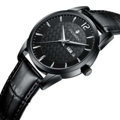 Đồng hồ nam lịch đôi mới đồng hồ thạch anh chống nước hạt ngang mới thắt lưng kinh doanh cao cấp đồng hồ nam ngoại thương đồng hồ bán buôn