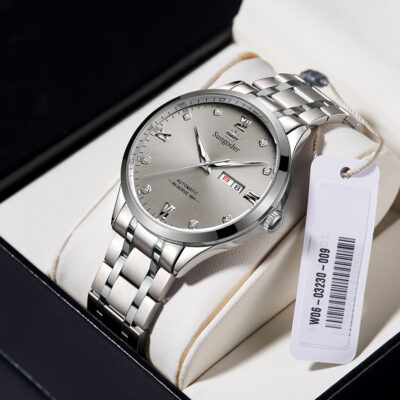 Thương hiệu đồng hồ nam doanh nhân cao cấp đồng hồ lịch đôi thụy sỹ cơ chống nước đồng hồ nam automatic hoàn toàn chính hãng