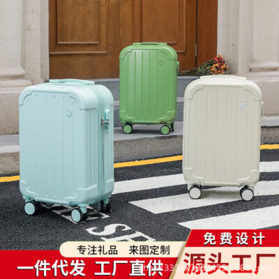 Bán buôn nội trú vali nhật bản nữ nhỏ tươi đa năng bánh xe đẩy sinh viên bánh xe đa năng mật khẩu vali