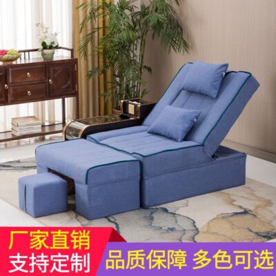 Bồn tắm tự động bồn tắm bồn ngâm chân móng chân làm móng tay massage nâng điện giải trí ghế sofa có thể ngả lưng bước lùi giường làm đẹp