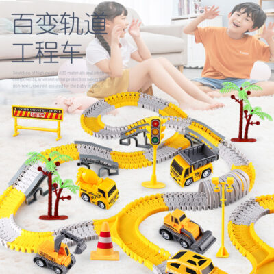 Đường Sắt Xe Ô Tô Mô Hình Vụ Nổ Điện Nhiều Loại Đồ Chơi Lắp Ráp Kỹ Thuật Chữa Cháy Phù Hợp Với Trẻ Em Lưới Giáo Dục Đỏ DIY Bán Buôn