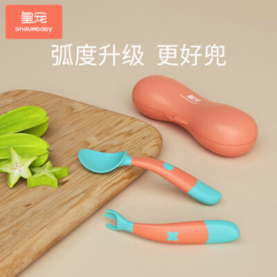 [Hàng chính hãng] Muỗng ăn dặm bổ sung thức ăn cho bé Royal Pet Bộ đồ ăn muỗng nĩa tập ăn cho bé