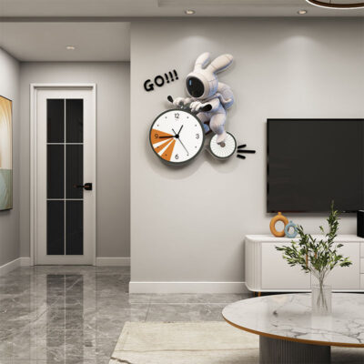 Meishida Đồng Hồ Sáng Tạo Đồng Hồ Treo Tường Phòng Khách Nhà 2022 Lưới Đỏ Đồng Hồ Treo Tường Hiện Đại Đơn Giản Nhà Hàng Đồng Hồ Treo Tường