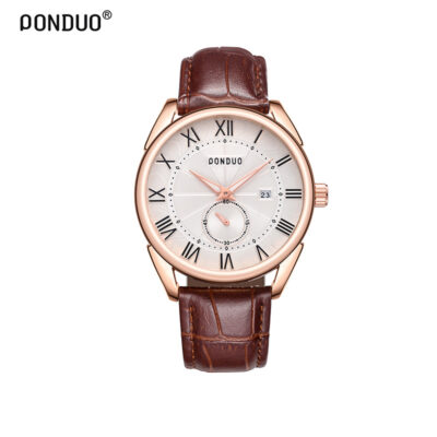 Đồng hồ nam nửa lịch hai kim chống thấm nước mới học sinh thời trang Hàn Quốc cổ điển thể thao đồng hồ thạch anh các nhà sản xuất bán buôn