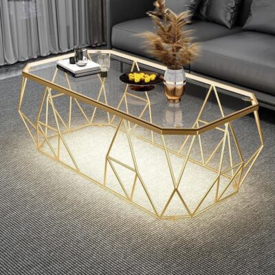 [Ưu đãi đặc biệt sỉ] sofa bàn cà phê căn hộ Đẹp hiện đại phòng khách sang trọng hình chữ nhật bàn cà phê kính căn hộ nhỏ đơn giản