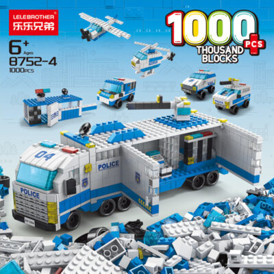 Anh Em Lele Tương Thích Lego Khối Xây Dựng Đồ Chơi Xếp Hình Trẻ Em Ô Tô Lắp Ráp Cậu Bé Tàu Con Thoi Mô Hình Xe Tăng