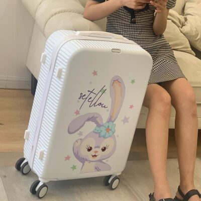 Phong Cách Mới Vali Nữ 20 Inch Sinh Viên Graffiti Du Lịch Mật Khẩu Vali Da Nam 24 Inch Bền Xe Đẩy 28