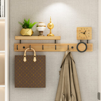 Lối vào cửa ra vào móc giá vào nhà ánh sáng sáng tạo sang trọng móc treo quần áo treo tường lưu trữ móc treo quần áo