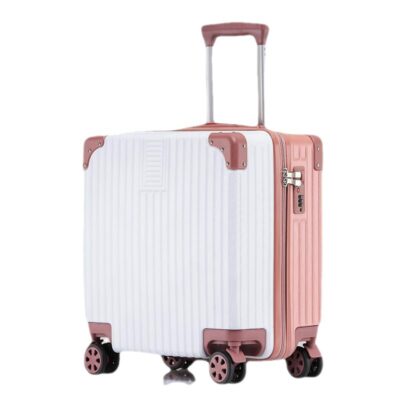 Xe đẩy hộp khung nhôm hộp bán buôn vali nhỏ nữ 18 inch mini lên máy bay 26 hộp mật khẩu du lịch 20 inch