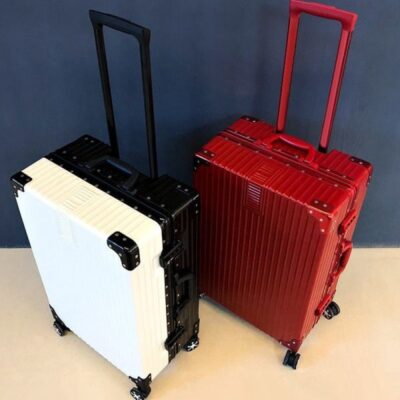 Hộp mật khẩu vali lưới đỏ vali nữ 20 vali xe đẩy retro hộp 24 sinh viên mật khẩu 26 hộp hộp da 28 inch