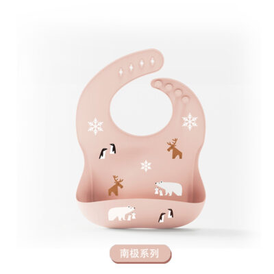 [Phiên bản dày] Yếm ăn cho bé 3D ba chiều bằng silicon mềm không thấm nước cho bé Yếm nước dãi mùa hè