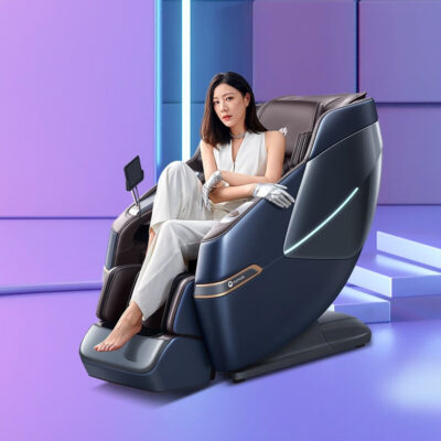 Momoda 4D Dual Chuyển Động Ghế Massage Không Gian Gia Đình Viên Toàn Thân Không Trọng Lực Người Cao Tuổi M880