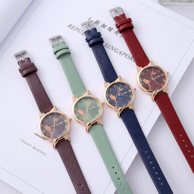 Phiên Bản Hàn Quốc Thời Trang Đồng Hồ Dễ Thương Học Sinh Ngọt Tiên Dây Đồng Hồ Nữ Tính Khí Đồng Hồ Thạch Anh Bán Buôn