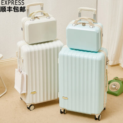 Vali phong cách mới nữ sinh lưới đỏ tắt tiếng mật khẩu nhỏ vali 20 inch đa năng bánh xe đẩy hộp bán buôn