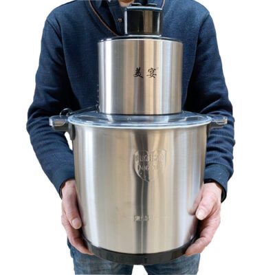 Máy Xay Thịt Gia Đình Thương Mại 10L L Máy Xay Thịt Máy Khuấy Nhồi Thịt Máy Xay Ớt 6L Nhiệt Xuyên Biên Giới