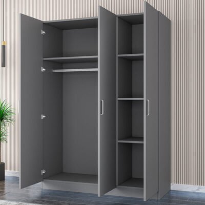 Cho thuê đồ tốt, tủ quần áo đơn giản, tủ đựng đồ phòng ngủ gia đình, căn hộ nhỏ, tủ đựng đồ người lớn, hiện đại và đơn giản.